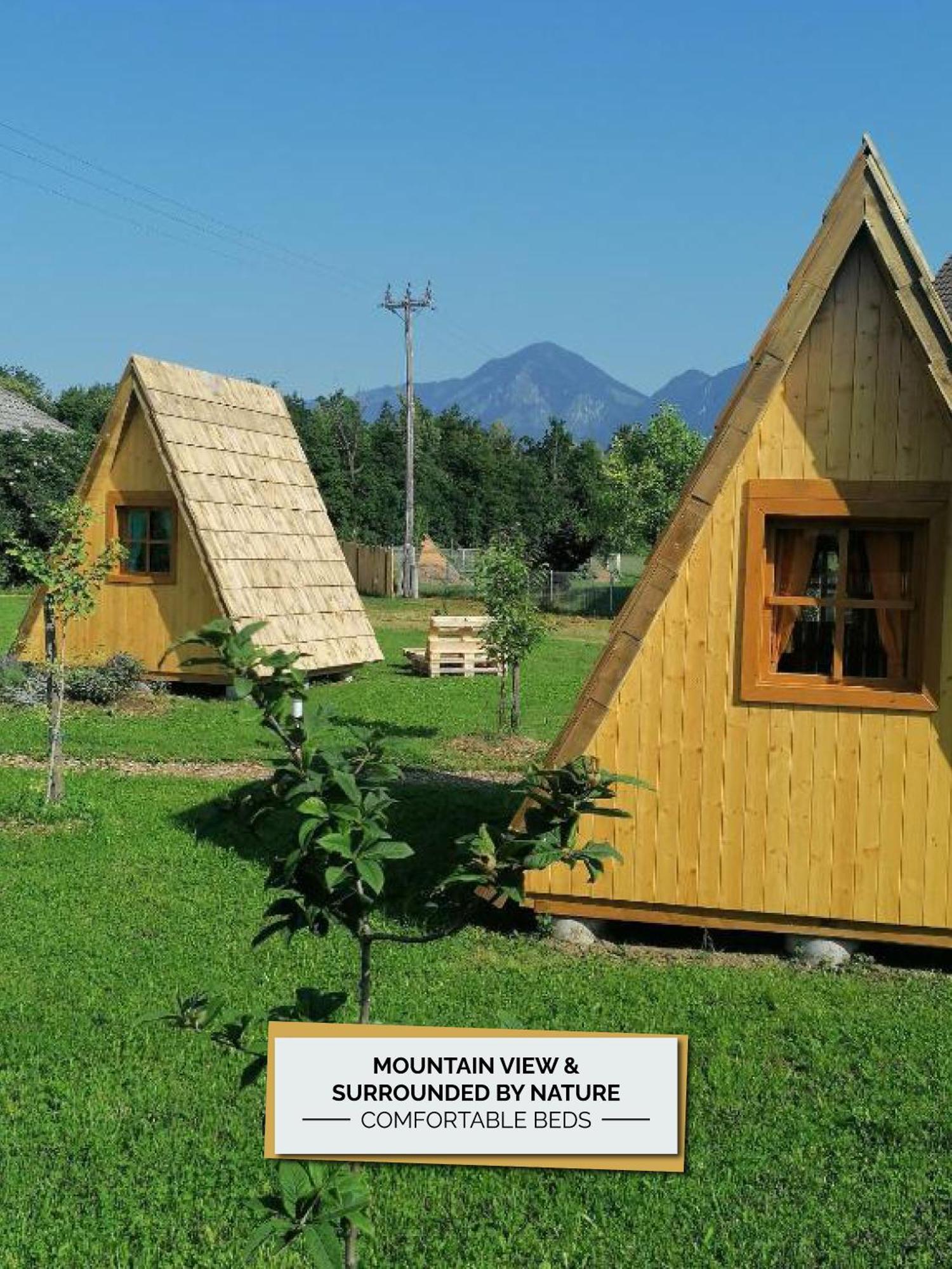 Glamping Mohorjev Grunt Hotel Preddvor Ngoại thất bức ảnh